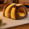 Enclosed Tent Pet Bed for Cats and Small Dogs
