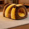 Enclosed Tent Pet Bed for Cats and Small Dogs