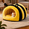 Enclosed Tent Pet Bed for Cats and Small Dogs