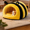 Enclosed Tent Pet Bed for Cats and Small Dogs