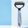 Dog & Cat Dematting Brush for Tangles and Loose Fur