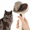 Dual-Sided Dog & Cat Grooming Brush