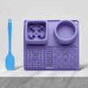 Divided Silicone Lick Mat for Dogs & Cats