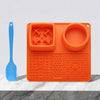 Divided Silicone Lick Mat for Dogs & Cats