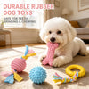 Dog Chew Toys in Bone, Ball & Rope Designs