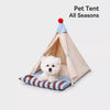 Semi-Enclosed Cat & Small Dog Tent Bed