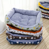 Rectangular Padded Pet Bed for Dogs & Cats