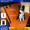Faux Leather Pet Car Seat Cover for Front or Rear Seats