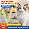 Pet Grooming Pin Brush for Long-Haired Cats and Dogs