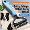 Pet Dematting Brush for Dogs and Cats