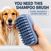 Pet Bathing & Deshedding Brush for Dogs and Cats