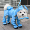 Waterproof Full-Coverage Raincoat for Small Dogs