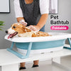 Foldable Pet Bath Tub for Small Dogs and Cats