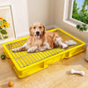 Dog Potty Training Tray with Grated Platform