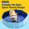 Foldable Pet Bath Tub for Dogs and Cats, Outdoor Use