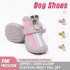 Small Dog Shoes with Soft Soles and Zipper Closure