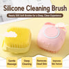 Silicone Pet Bath Brush for Dogs & Cats