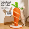 Carrot-Shaped Vertical Sisal Cat Scratching Post