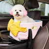 Small Dog & Cat Car Seat Bed with Removable Washable Cushion