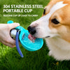 Portable Stainless Steel Dog Water Bottle