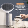 Self-Cleaning Pin Brush for Dogs and Cats