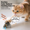 Touch-Activated Plush Mouse Cat Toy with Sound