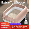Covered Cat Litter Box with Scoop