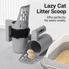 Cat Litter Scoop with Built-In Bag Holder