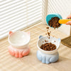Elevated Ceramic Cat Bowl