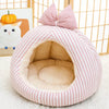 Enclosed Pet Bed for Cats and Small Dogs