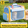 Oxford Cloth Pet Carrier Backpack for Cats and Small Dogs
