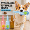 Bottle-Shaped Squeaky Dog Chew Toy