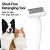 Detangling & Undercoat Thinning Brush for Cats and Dogs