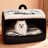 Removable Washable Tent-Style Pet Bed for Dogs