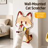 Wall-Mounted Vertical Cat Scratching Pad with Self-Adhesive Backing
