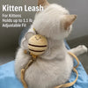 Kitten H-Style Harness and Leash Set