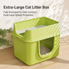 Extra-Large Enclosed Cat Litter Box for Large Cats