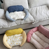 Reversible Curved Pet Sofa Bed for Small Dogs and Cats