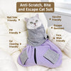Cat Grooming Restraint Bag for Nail Trimming and Care