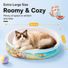 Bowl-Shaped Corrugated Cardboard Cat Scratcher