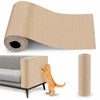 Wall-Mount Cat Scratching Mat with Hook-and-Loop Backing
