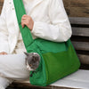 Portable Breathable Mesh Pet Carrier with Shoulder Strap