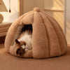 Enclosed Cat Tent Bed with Removable Washable Cover