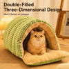 Semi-Enclosed Cat & Small Dog Bed