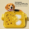 4-Grid Silicone Lick Mat for Dogs, 7.9-Inch Square