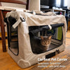 Large Foldable Pet Carrier for Cats and Dogs