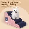 Pet Stairs for Sofas and Beds with Removable Washable Design
