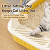 Spacious Cat Litter Box for Kittens and Adult Cats