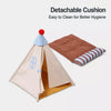 Semi-Enclosed Cat & Small Dog Tent Bed