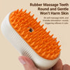 Rechargeable Spray Grooming Brush for Cats and Dogs